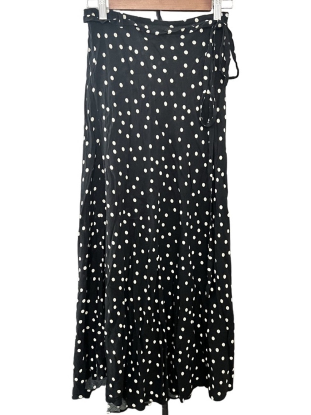 Chelsea & Theodore Black White Polka Dot Skirt, small